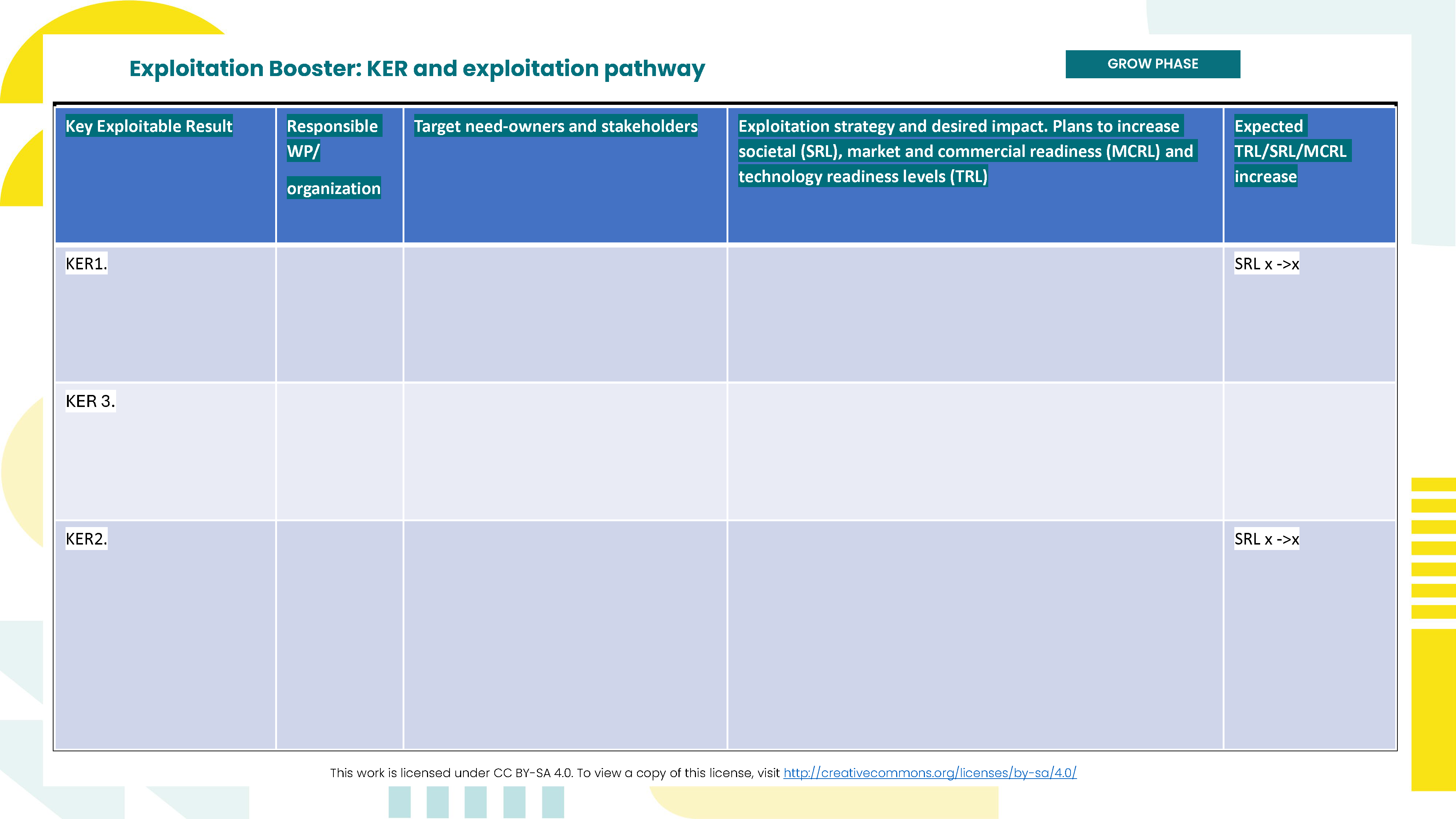 Exploitation booster canvas.